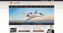Desktop Screenshot of jetprivati.it